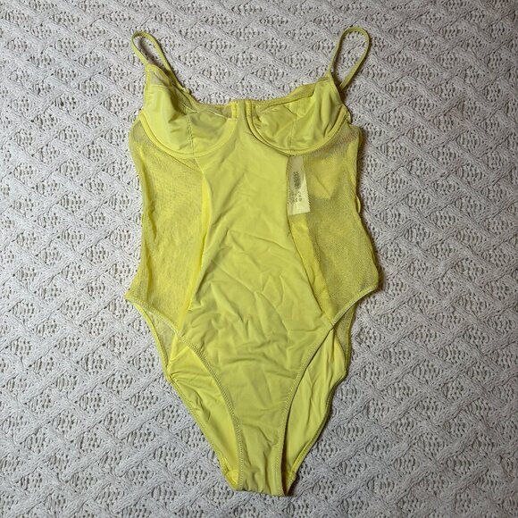 Swim The Spencer Banana Yellow One-Piece Swimsuit – Women’s M NWT - Picture 2 of 6